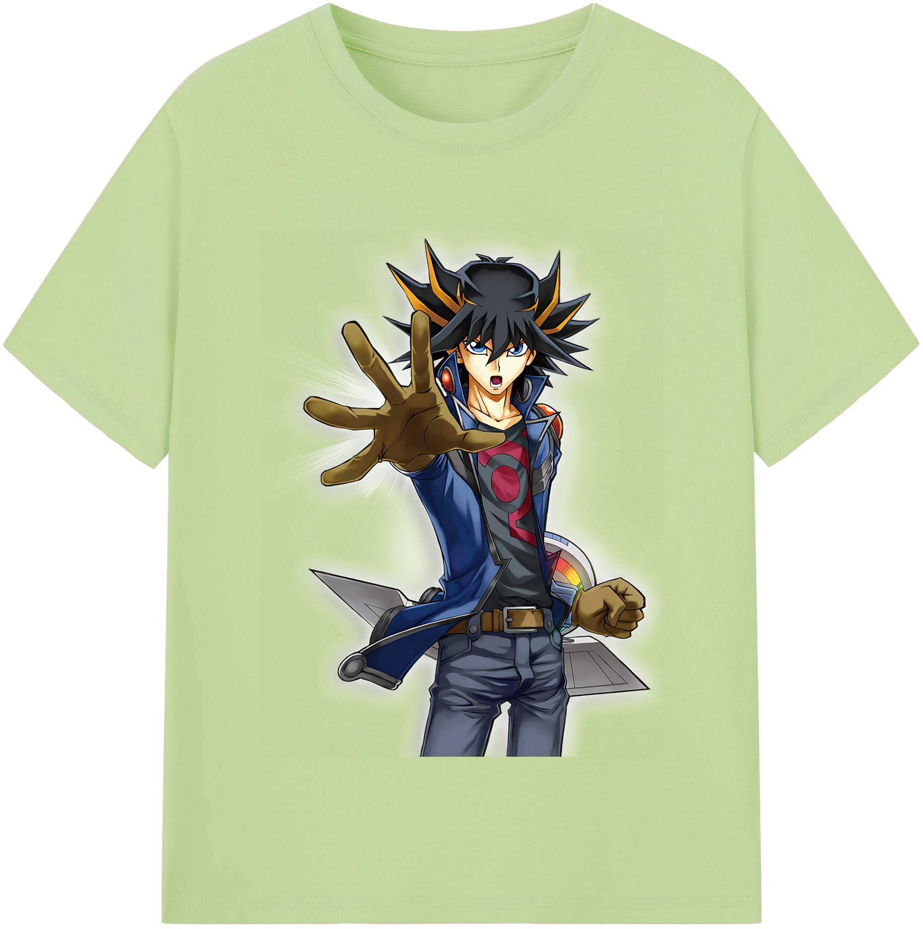 （画像用） 遊☆戯☆王 Yu-Gi-Oh! 綿100％半袖Tシャツ（フロントプリント）